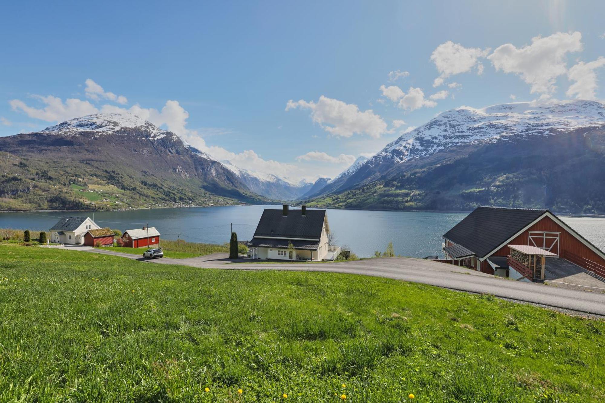 Vila Solheim Gard Stryn Exteriér fotografie